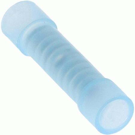 METRA ELECTRONICS BLUE NYLON BUTT CONNECTOR 16-14 GAUGE, PK 100 BNBC